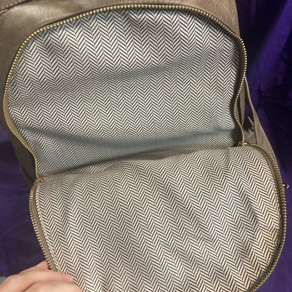 Boutique Backpack- Taupe - Picture 4 of 8